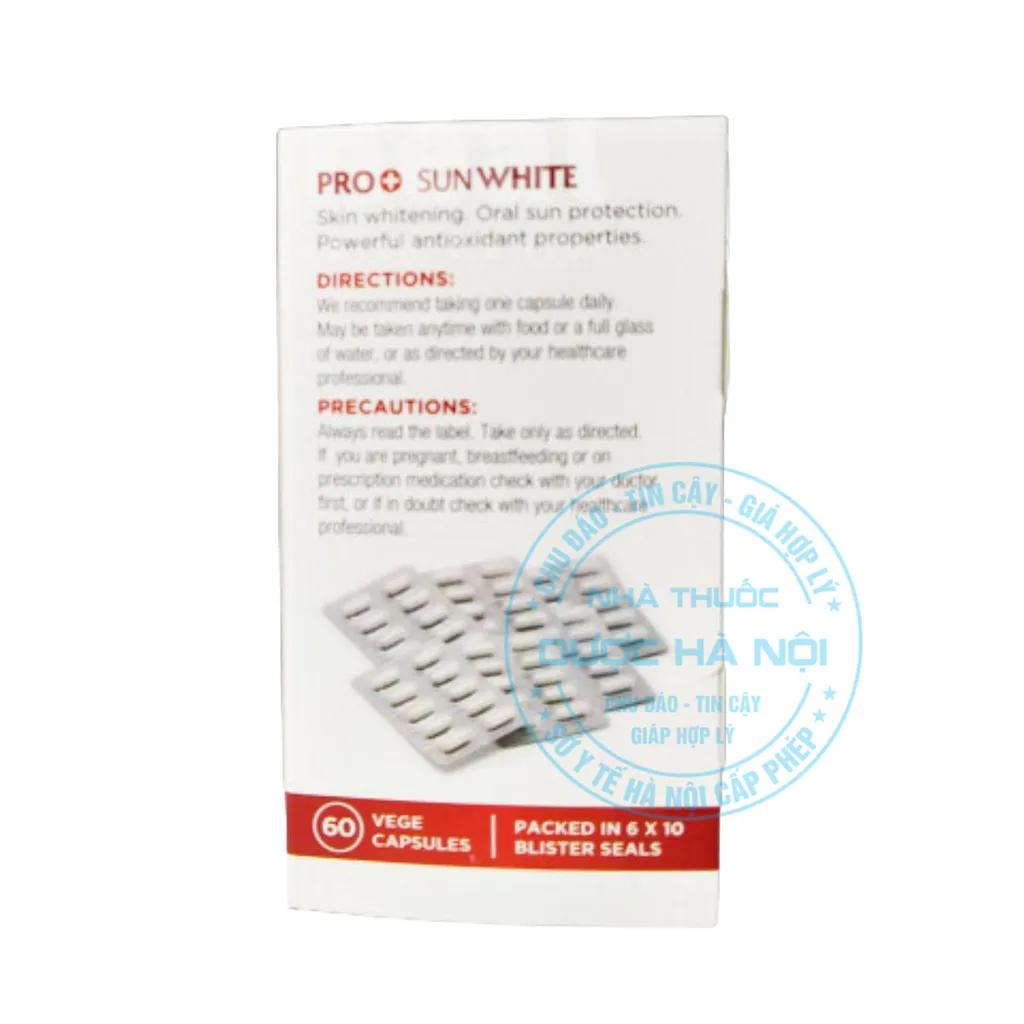 Viên uống Pro Sun White
