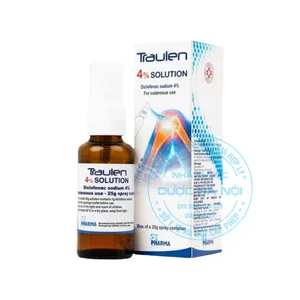 Thuốc Traulen 4% Solution điều trị giảm đau và chống viêm qua da hiệu quả