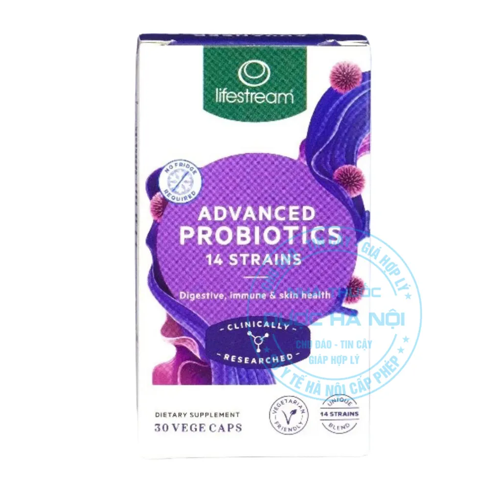 Viên uống Lifestream Advanced Probiotics 14 Strains