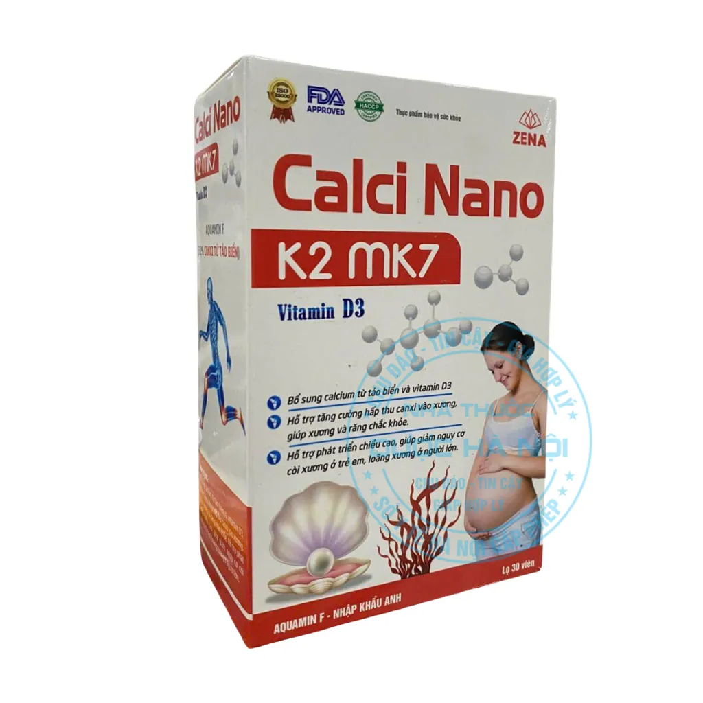 Canxi Nano K2 MK7 Zena