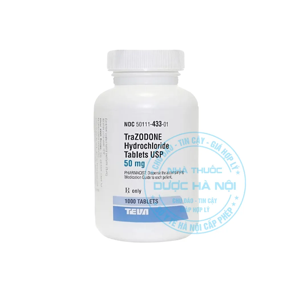 Thuốc Trazodone 50mg Teva