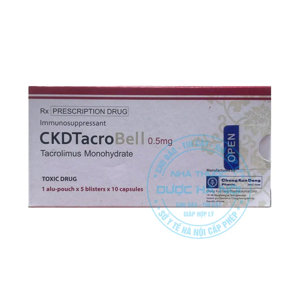 Thuốc CKDTacrobell 0.5mg