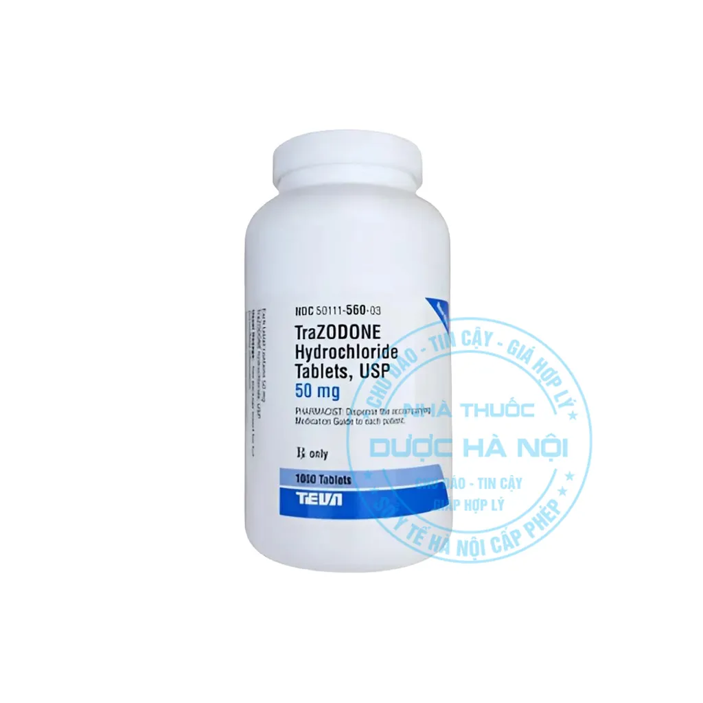 Thuốc Trazodone 50mg Teva
