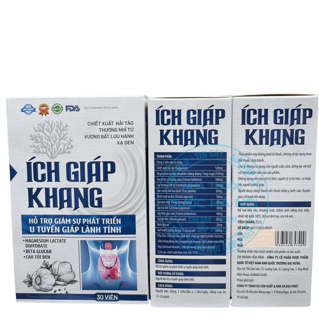 Viên uống Ích Giáp Khang Tadapharco