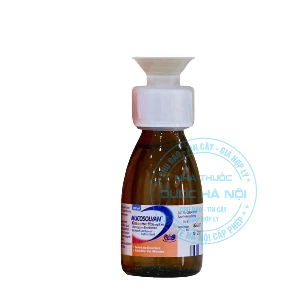 Thuốc Mucosolvan Kindersaft 30mg/5ml