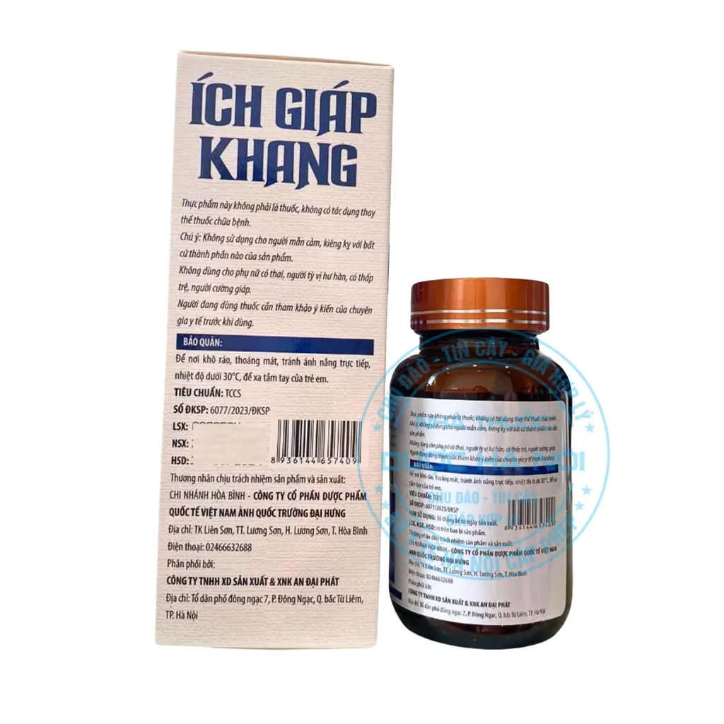 Viên uống Ích Giáp Khang Tadapharco