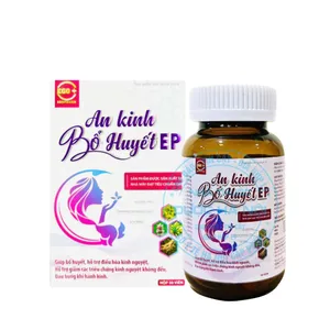 Viên uống An Kinh Bổ Huyết EP hỗ trợ điều hòa kinh nguyệt, bổ huyết, giảm các triệu chứng khó chịu