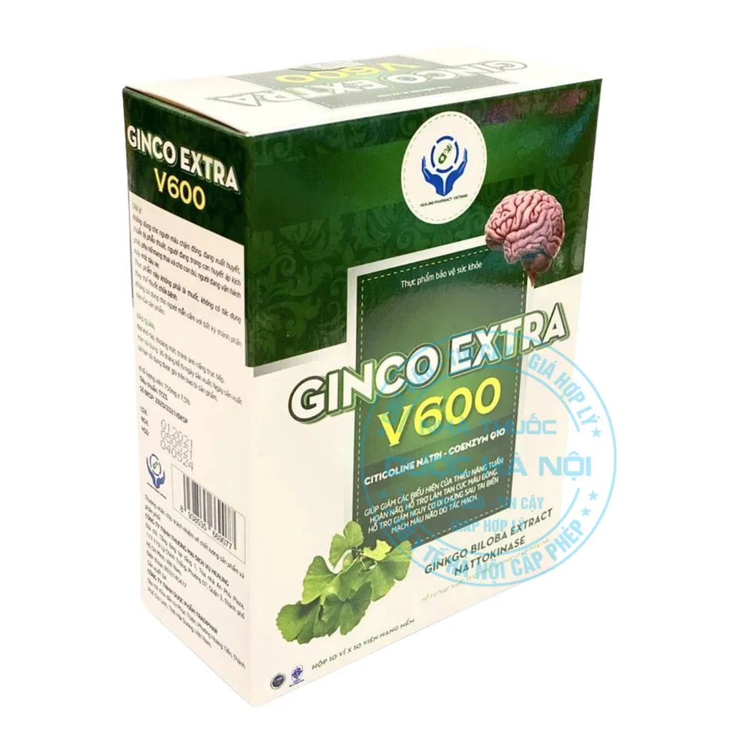 Viên uống Ginco Extra V600