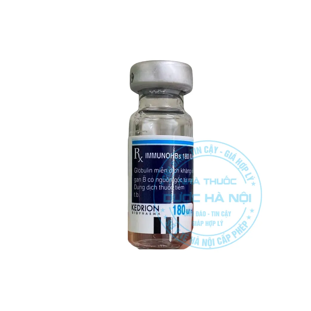 Thuốc Immunohbs 180UI/ml