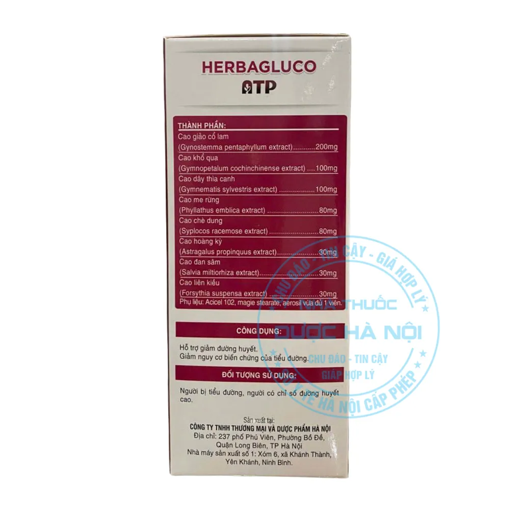 Viên uống Herbagluco ATP
