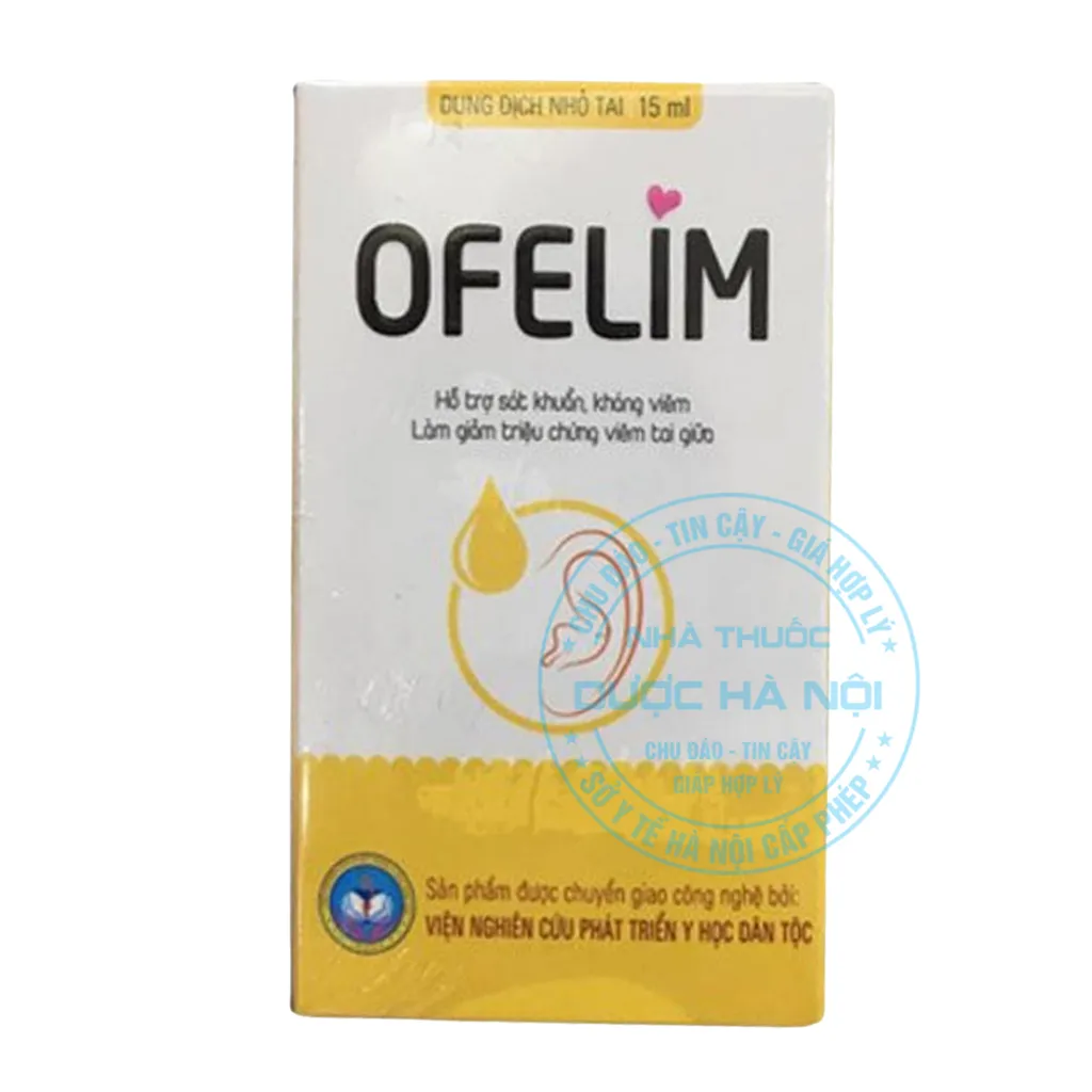 Dung dịch nhỏ tai Ofelim
