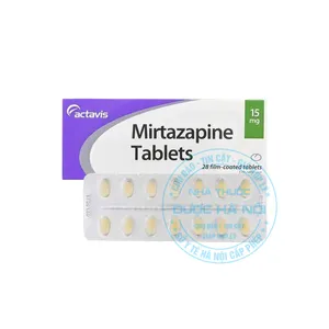 Thuốc Mirtazapine 15mg Actavis điều trị các bệnh rối loạn trầm cảm và rối loạn lo âu