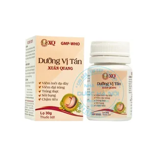 Bột pha uống Dưỡng Vị Tán Xuân Quang hỗ trợ cho người mắc các bệnh về dạ dày tá tràng