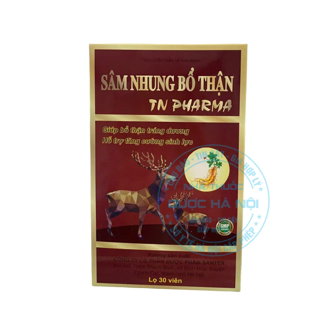 Viên uống Sâm Nhung Bổ Thận TN Pharma