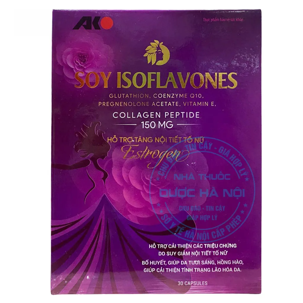 Viên uống Soy Isoglavones Akopha