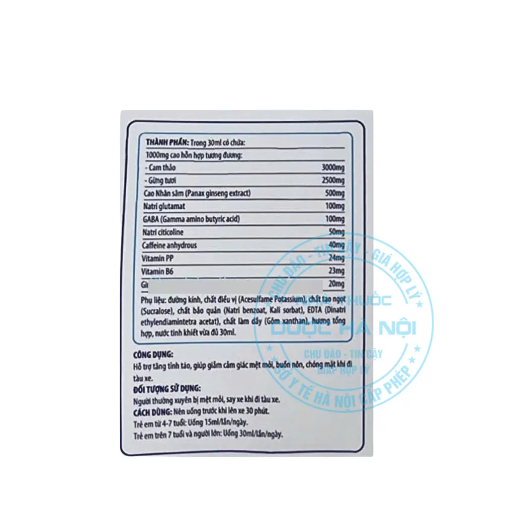 Siro Sataxe Vega 10ml