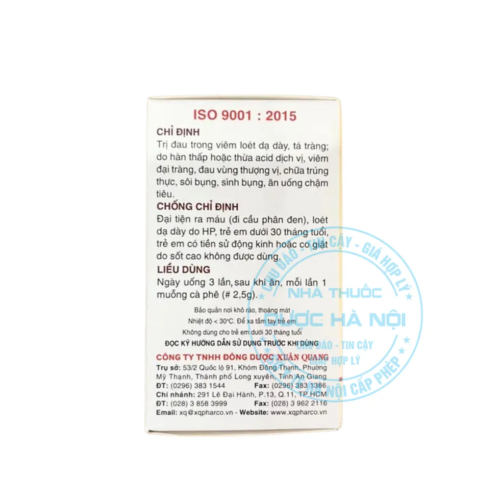 Bột pha uống Dưỡng Vị Tán Xuân Quang