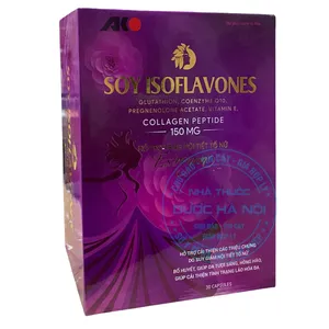 Viên uống Soy Isoglavones Akopha hỗ trợ cân bằng nội tiết tố, chăm sóc làn da và nâng cao sức khỏe