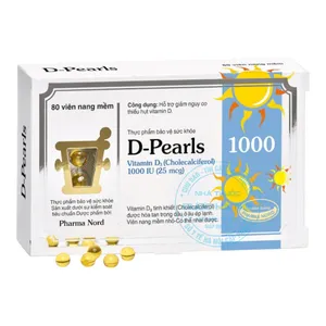 Viên uống Vitamin D3 Pharma Nord D-Pearls bổ sung vitamin D một cách an toàn hiệu quả