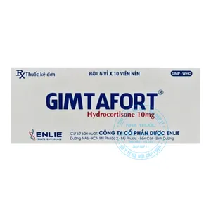 Thuốc chống viêm Gimtafort 10mg điều trị viêm nhiễm nghiêm trọng, giúp giảm các triệu chứng khó chịu