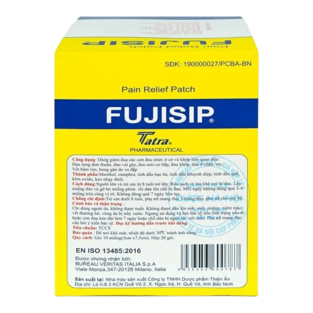 Miếng Dán Nóng Fujisip