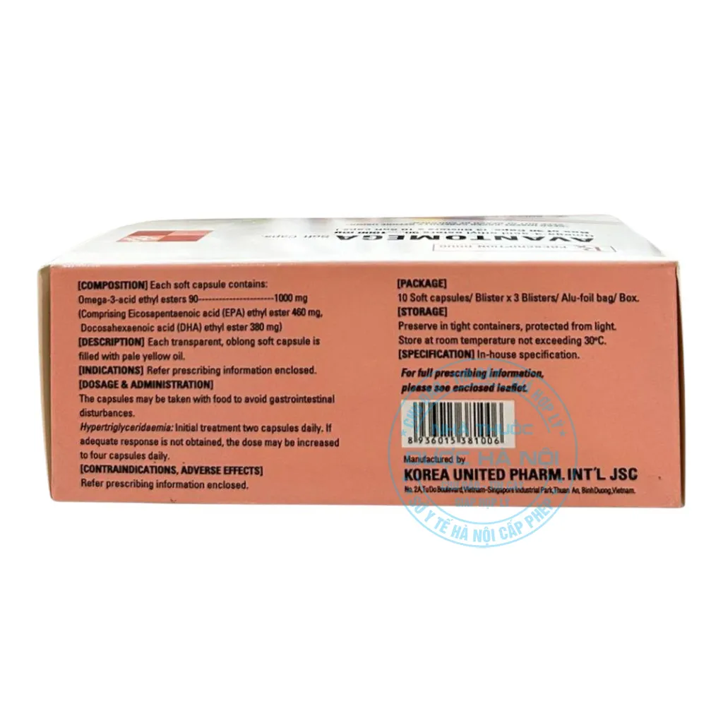 thuốc AvantOmega 1000mg