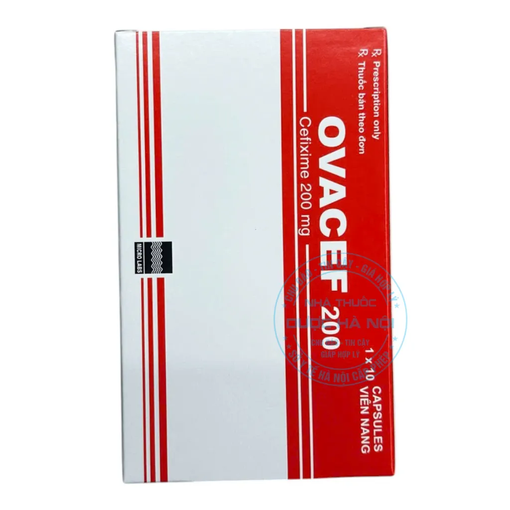 thuốc kháng sinh OVACEF 200