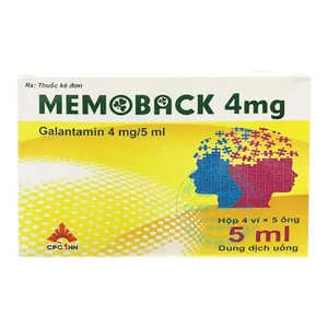 Thuốc điều trị triệu chứng sa sút trí tuệ Memoback 4mg