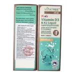 Vitatree Kids Vitamin D3 & K2 Liquid