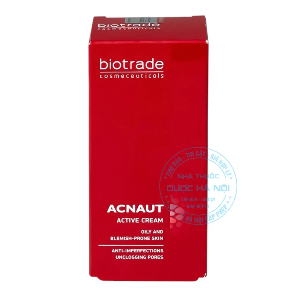 Kem bôi Biotrade Acnaut Active Cream hỗ trợ cải thiện mụn viêm