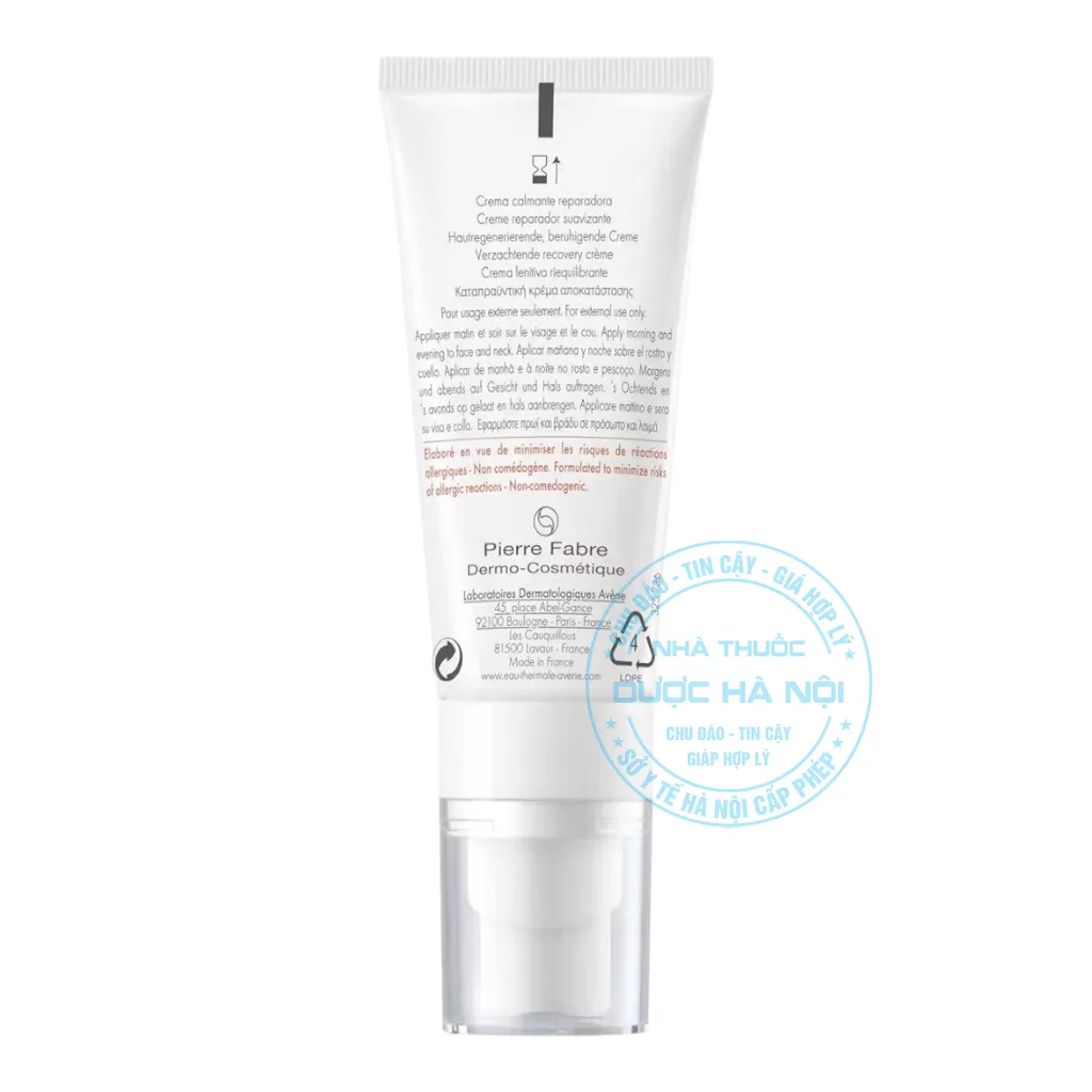 kem dưỡng da Avene Tolerance Control