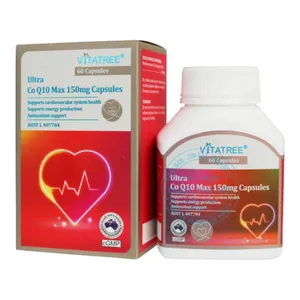 Thực phẩm bảo vệ sức khoẻ Vitatree Ultra Co Q10 Max 150mg (Hộp 60 Viên)