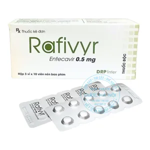 Thuốc trị viêm gan B Rafivyr entecavir 0.5mg - Hành trình kiểm soát an toàn