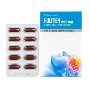 Thuốc Hulitien 600mg (hộp 3 vỉ x10 viên)