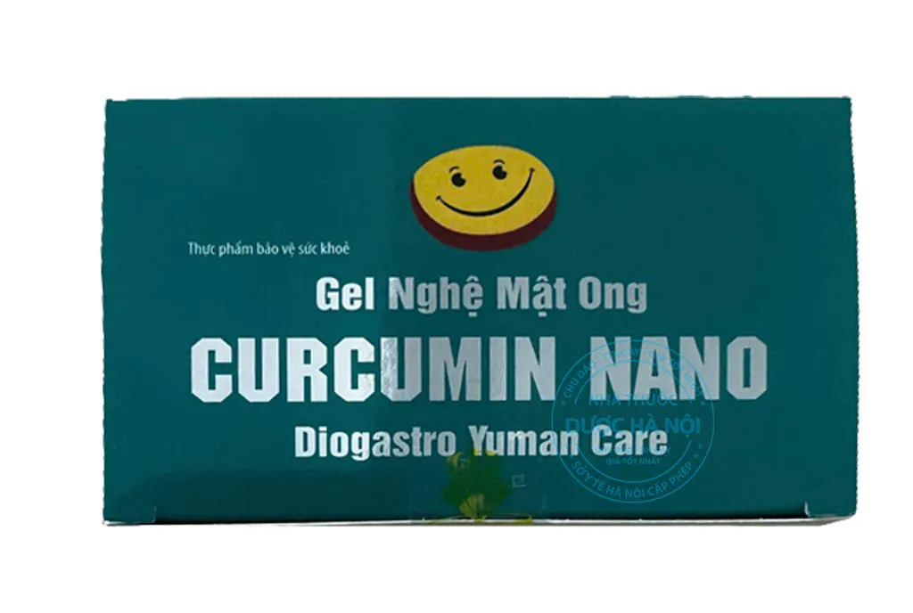 Gel nghệ mật ong curcumin nano