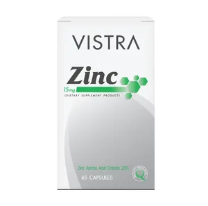 Viên uống Kẽm Vistra Zinc 15 mg (Hộp 45 viên)