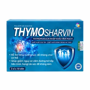 Viên uống Thymo Sharvin (Hộp 3 Vỉ x10 Viên)