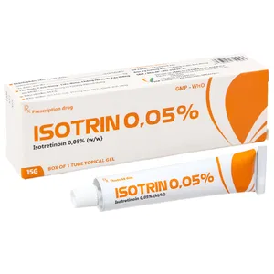 Kem bôi mụn trứng cá Isotrin 0,05% VCP (Tupe 15g)