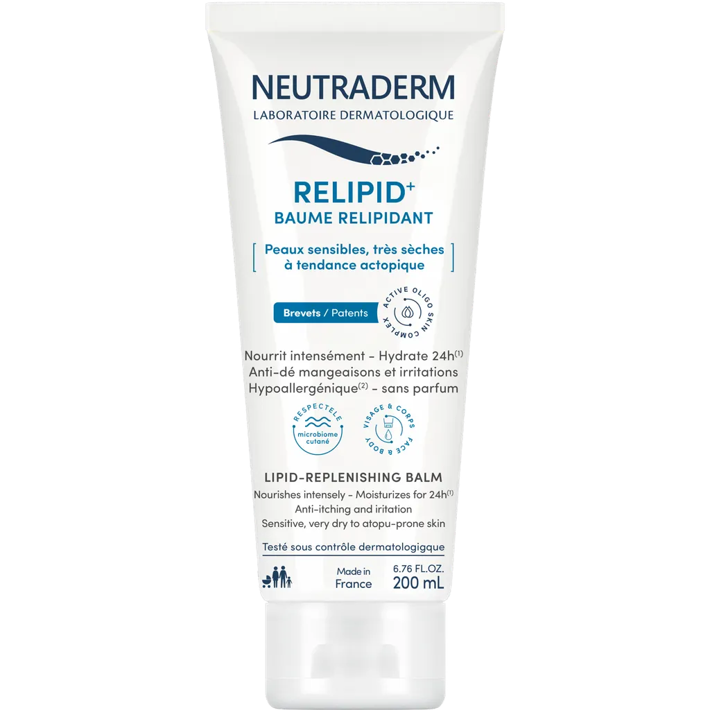 Kem dưỡng ẩm cho da khô Neutraderm Relipid - Peplenishing Balm 200ml đã trở thành một trong những lựa chọn hàng đầu cho những ai đang gặp phải vấn đề về da khô, bong tróc, mất nước.