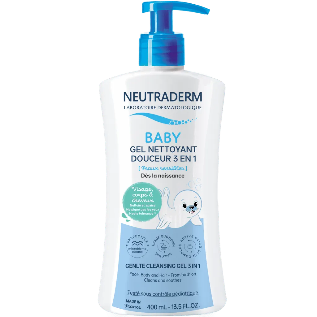 Gel Tắm Gội Cho Bé 3 Trong 1 NEUTRADERM