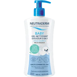 Gel Tắm Gội Cho Bé 3 Trong 1 NEUTRADERM 400ml