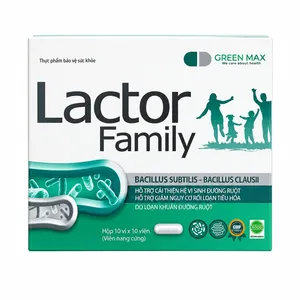 Viên uống lợi khuẩn Lactor Family (Hộp 10 vỉ x 10 viên)