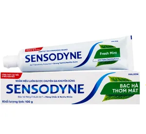 Kem đánh răng Sensodyne Fresh Mint Bạc Hà (Tupe 60g)