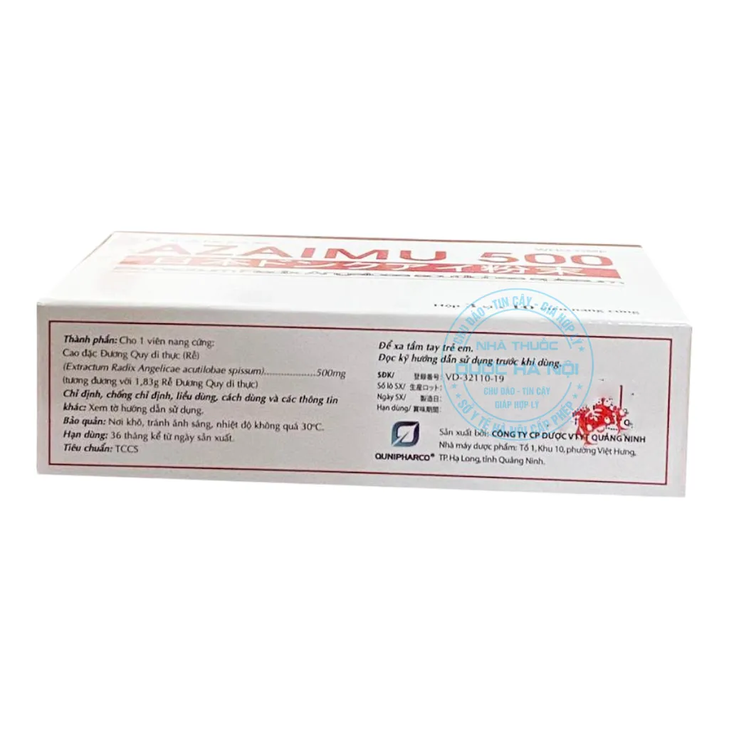 Azium 500 Thuốc Azaimu 500 điều trị rối loạn kinh nguyệt ở nữ giới