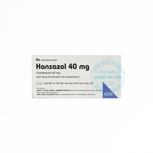 Thuốc Hansazol 40mg điều trị bệnh do tăng tiết acid dạ dày