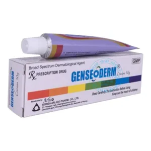 Kem bôi da Genseoderm 10g điều trị các vấn đề về da như viêm da, dị ứng da, nấm da