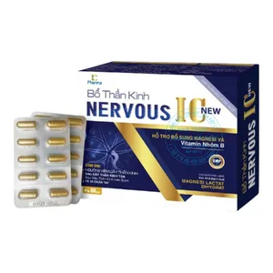 Bổ Thần Kinh Nervous IC New giảm thiểu các triệu chứng tê bì chân tay