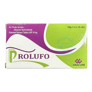 Thuốc Prolufo 10mg điều trị phì đại tuyến tiền liệt lành tính