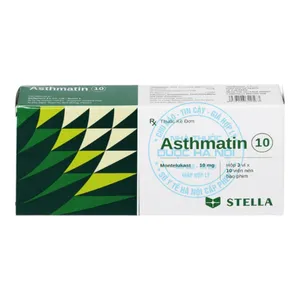Thuốc Asthmatin 10 điều trị bệnh hen suyễn và viêm mũi dị ứng