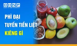 phì đại tuyến tiền liệt kiêng gì
